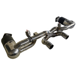 X-pipe avec silencieux...