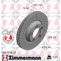 Disque de Frein ZimmerMann...