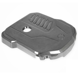 Cache moteur en carbone...