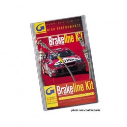 Kit de 4 durites de frein...