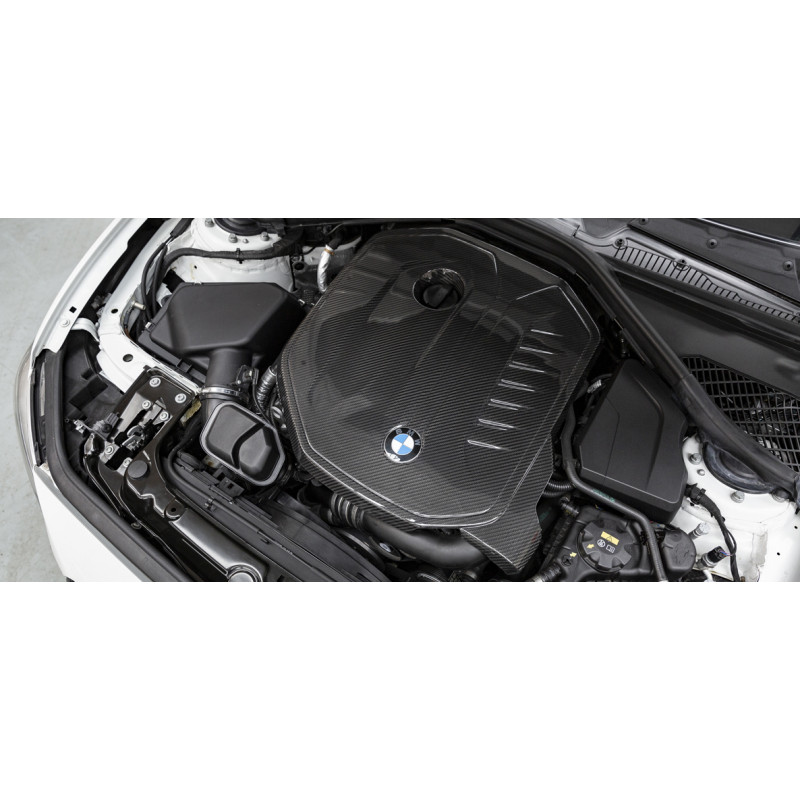 Cache moteur en fibre de carbone Eventuri adapté pour B58 X40i MX40i Z4  M40i BMW » Burkhart Engineering
